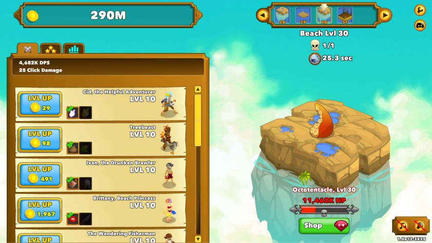 The Concept of Clicker Heroes