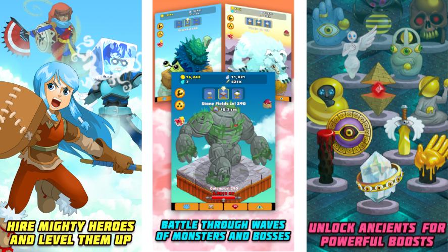 Clicker Heroes on Mobile Platforms
