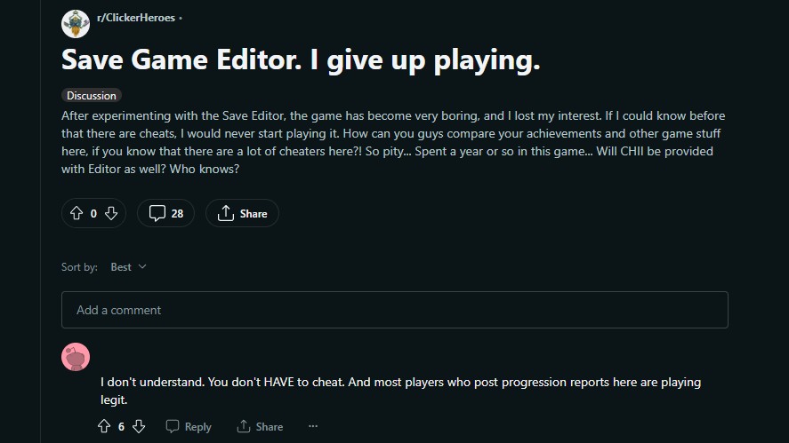 The Community Perspective on Save Editors