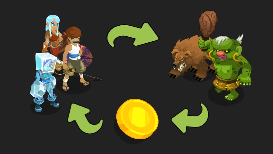A Cycle of Gameplay Mechanics in Clicker Heroes