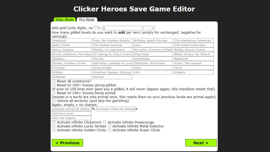 An Example of a Clicker Heroes Save Editor