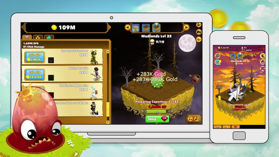 Clicker Heroes on Different Platforms