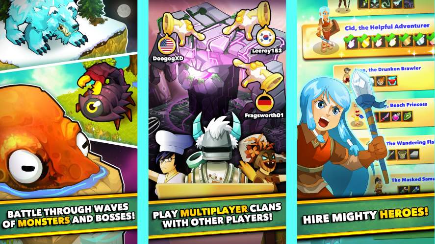 Clicker Heroes on Mobile Devices