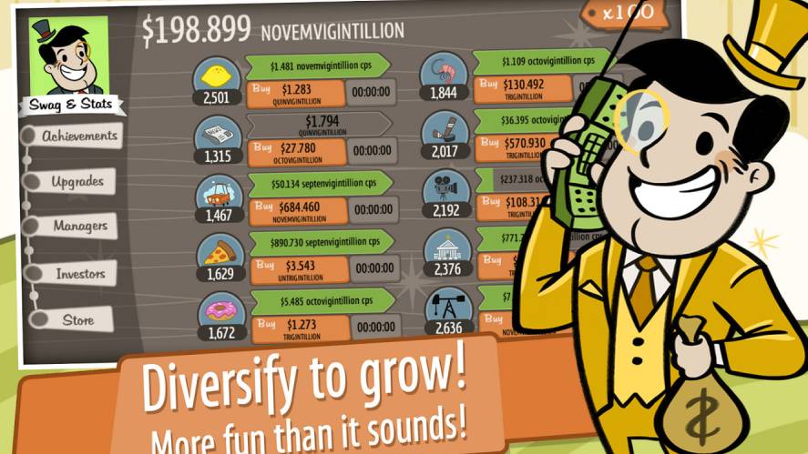 Adventure Capitalist's screenshot