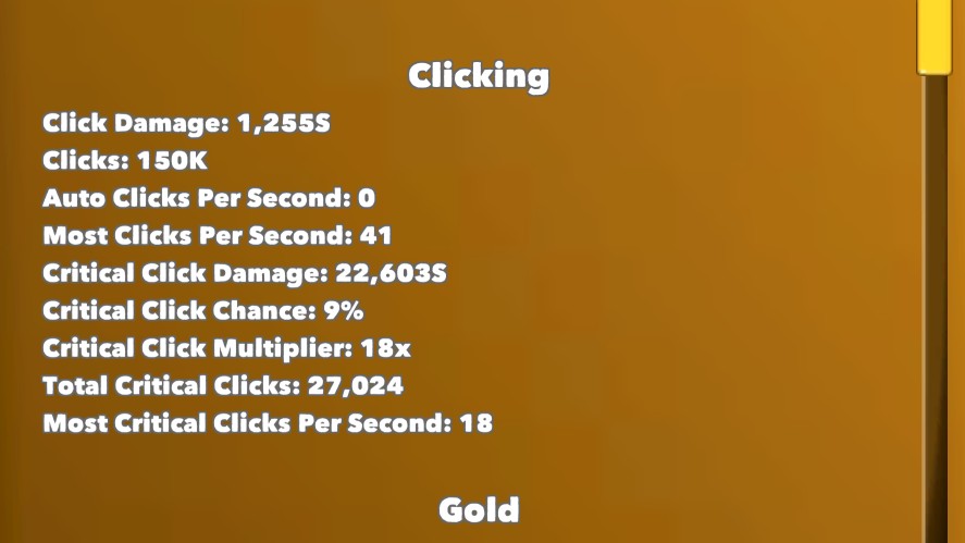 A cap of 41 clicks per second in Clicker Heroes