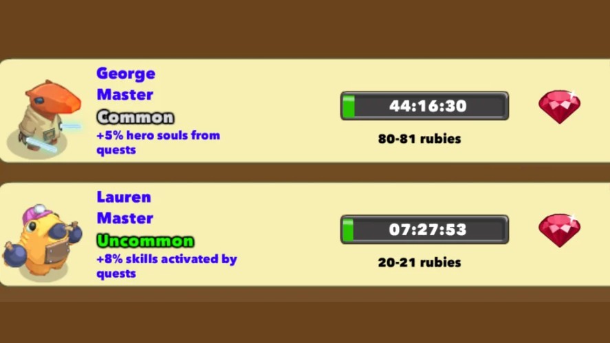 Mercenary Management for free Clicker Heroes free rubies