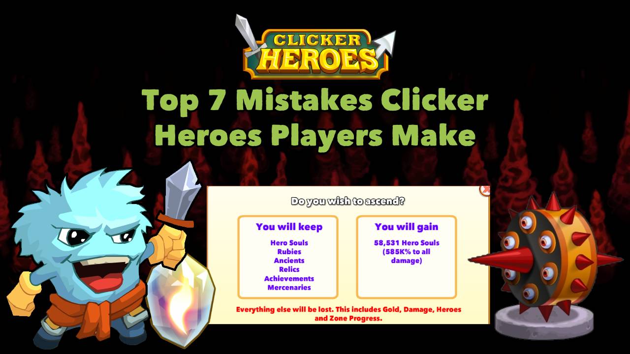 Top Mistakes Clicker Heroes Players Make (And How to Fix Them)