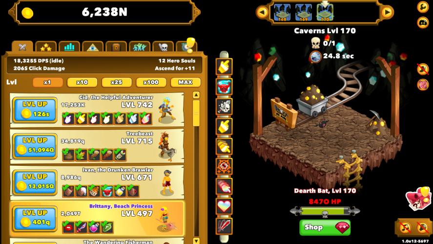 A difficult boss where you can't defeat it on time is a sign to ascend