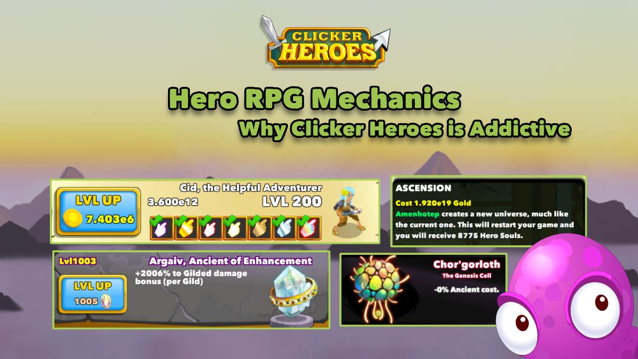Hero RPG Mechanics That Make Clicker Heroes Addictive